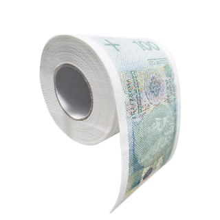 Toaletný papier 100 PLN Funny darček XL