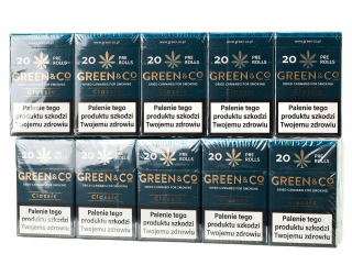 CBD - Klasické CBD Cigarety CBD Druso konope 200 ks
