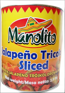 Mexická kuchyňa - Jalapeno Pepper 3 Colors Manolito