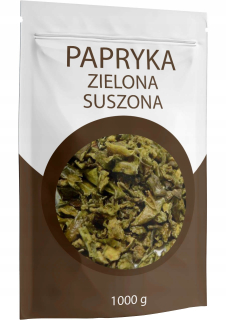 Zelená korenie 1000g sušená sladká kvalita 1kg