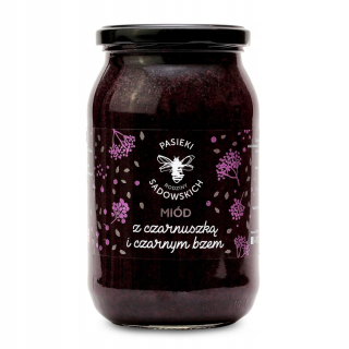 SADOWSKI PÁSKY MEDU S ČIERNYM KUMÍNOM A CITRÓNOM 1150g