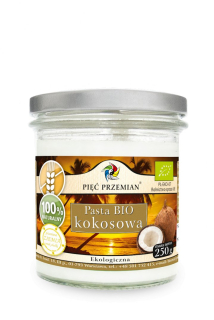 Coconut paste bio 250 g - päť