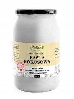 Prírodná kokosová pasta 900ml výrobca + ZADARMO