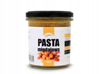 Mandľové pasty z prírodných mandlí 330g Vivio