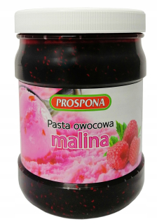 Prilepiť plniaci krém pre zmrzlinu Raspberry 1,2KG