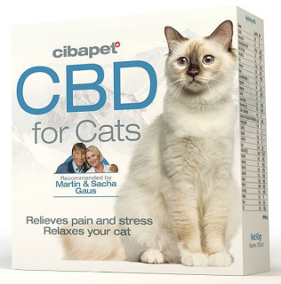 CBD - CBD pelety pre mačky 130 mg 100ks všetkých plemien