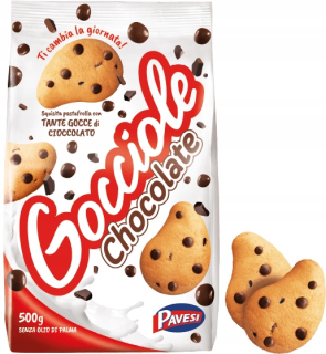Pavesi cookies krehké gocciole chocccolate 400g