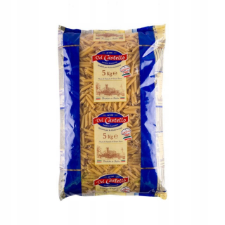 PD MAKARON DEL CASTELLO PENNE RIGATE TUBE 5KG