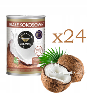 Ázijska kuchyňa - PD Coconut Mlieko 5-7% MR.MING 400ML - 24 ks
