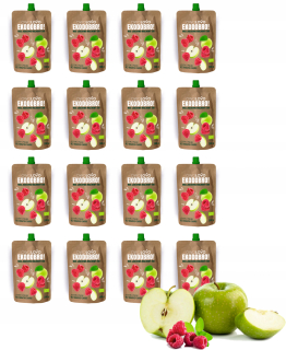 Pd Mus Apple - Raspberry Eco Owolovo 200g X16