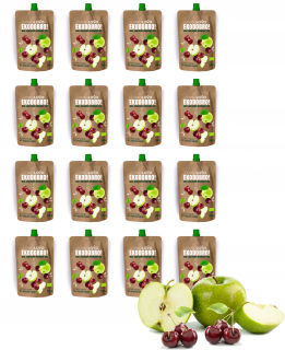 Pd Mus Apple - Cherry Eco Eco Owolovo 200g X16