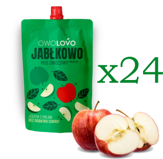 PD Apple Mousse Owolovo 200g X24