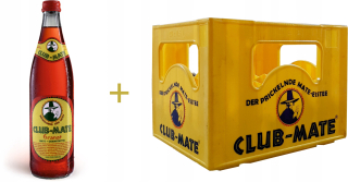 XP Drink CLUB-MATE Yerba GRANAT 500 x20 + BOX