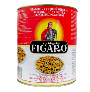Pd Olives Figaro Španielsky Zelený Krojón 3000g