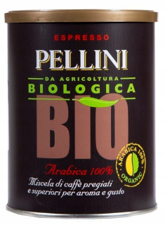 Cappuccino - Kapučíno - PELLINI BIOLOGICA 250 ORGIOBA EKO ECO ZLOŽENÁ Káva