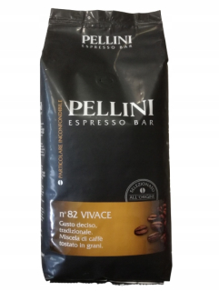Zrnková káva -  PELLINI Espresso Bar vivace 1 kg kávy granulované