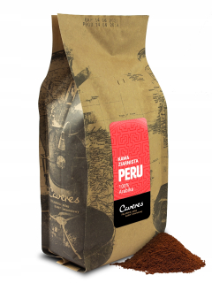 Káva mletá - Mletá káva PERU, čerstvo pražená 100% ARABICA