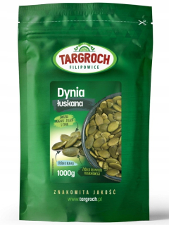 TEMNÁ ZELENÁ PUSKANÁ SEMIENKA 1 kg POĽSKO