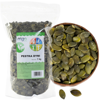 Pumpkin Seeds Hulled Natural 1kg Polska tekvica