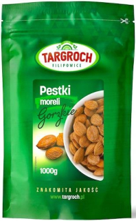 Kamene marhuľové horké jadrá škrupina 1kg amigdalin