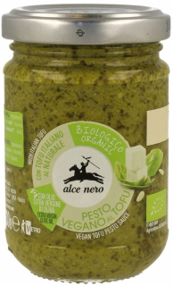 Basil Pesto s Tofu Vegan Bio 130 g - Alce