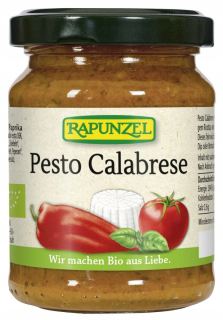 Pesto Calabrese (s paprikou a ricotta) BIO 120 g -