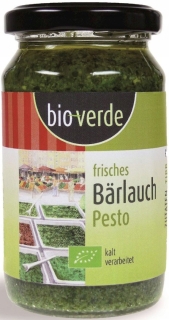 Garlic PESTO BIO 165 G Bear - Bio Ver