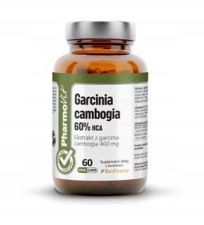 Spaľovač tuku - Pharovit Garcinia Cambogia 60% Čistia štítok 60 KAP