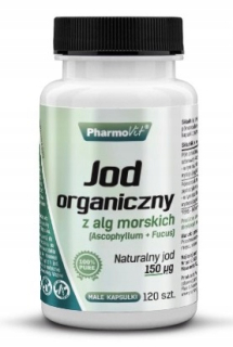 Pharovit organický jód s 120K morskými riasami