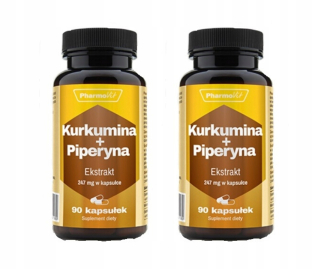 PHARMOVIT CURCUMIN + PIPERÍN 90CAPS X2 Trávenie
