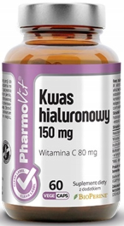 KYSELINA PHARMOVIT HYALURÓNOVÁ 150mg 60k FIRMNÁ KOŽA