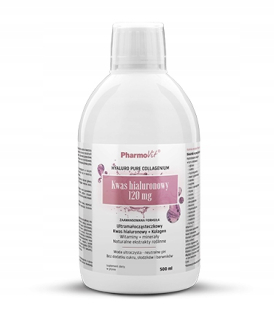 Ochrana kĺbov - KYSELINA PHARMOVIT HYALURONOVÁ 500 ml na vlasy 120 uq