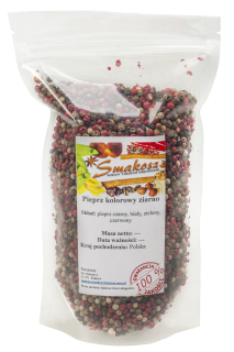 Pepper farebné zrno 1000g! Gourmet! Čerstvé 1 kg
