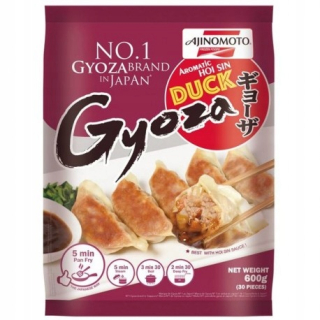 Ázijska kuchyňa - Dumplings Gyoza s mrazenými kačicami