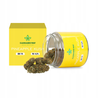 CBD - Ananás Kush 11% Susz CBD Marijuana Bio Weed 3G