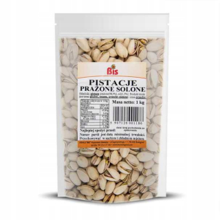 Orechy - Pistachios pečené solené prirodzene otvorené 1 kg