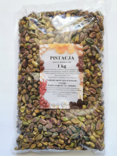 Orechy - Pistachios RAW SHABEED 1KG Prírodné nepríjemné