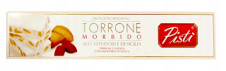 Pistika Torone Morbido Nougat s mandľami 150g Talianska