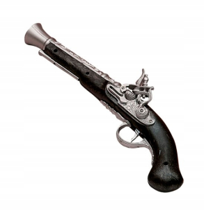 Halloween - Pirátsky revolver pištoľ starodávny karneval