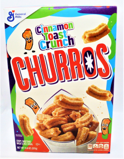 Cinnamon Petals Toast Crunch Churros 337g.