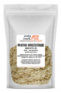 KVASINOVÉ VLOČKY 1kg Prírodné neaktívne droždie