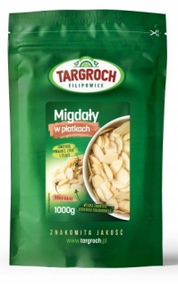 Orechy - MANDLE VLÁSKY NARAZENÉ MANDLE 1 kg TARGROCH