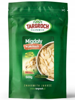 Orechy - Mandľové vločky mandle rezané 500g Targroš