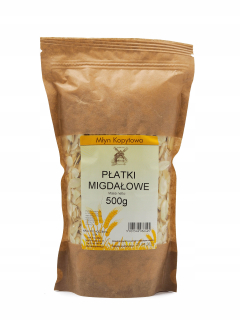 Orechy - ČERSTVÉ MANDLOVÉ VLOČKY, DOBRÁ KVALITA 500g