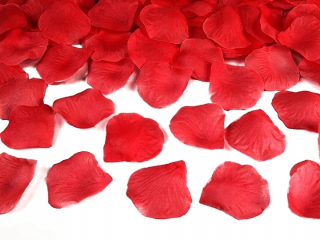 Darček na Valentína - Červené vločky červené Valentína 500 ks.