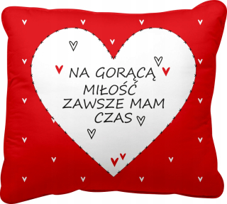 Darček na Valentína - Vankúšový darček Valentín milostné srdce