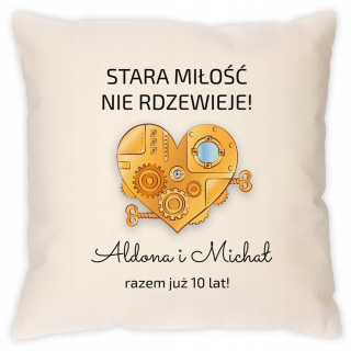 CUSHION váš svadobný výročie darček PRINT PÁR