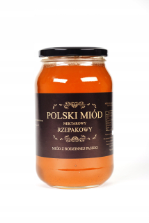 Poľský repkový med 1,25 kg 100% prírodný