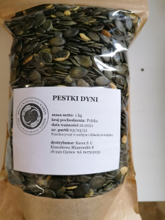 Poľské tekvicové semená 1000 g (1 kg)