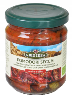 Sušené paradajky v olivovom oleji BIO 190 G - LA